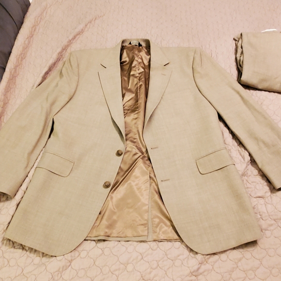 Jos A Bank stay cool mens suit 46R 36x32 pant - Picture 1 of 11